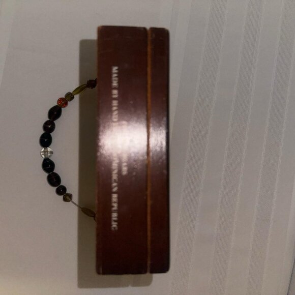 AVO UVEZIAN 7x7 limited edition‎ Wooden Cigar Box purse EUC - Picture 7 of 10